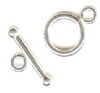 SS 3100 1 12mm Sterling Silver Round Toggle